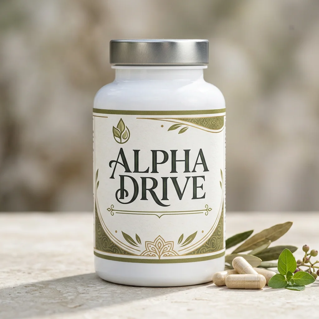 Alpha Drive supplement flesje - mannelijke vitaliteit na 50